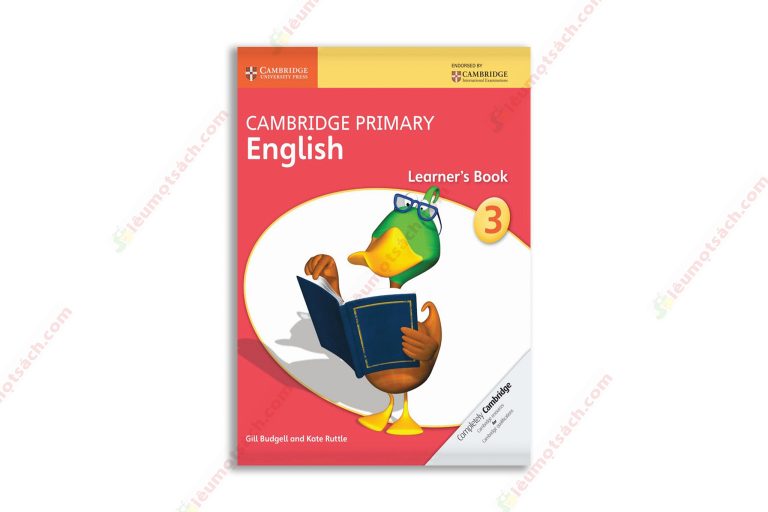 Sách Cambridge Primary English 3 Learner s Book Sách keo gáy Siêu