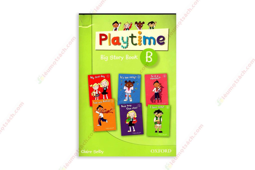 [Sách] PLAYTIME B BIG STORY BOOK (Sách Keo Gáy) - Siêu Mọt Sách