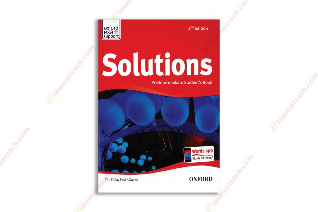 [Sách] Oxford Solution Pre-Intermediate Student’s Book 2nd (Sách Keo ...