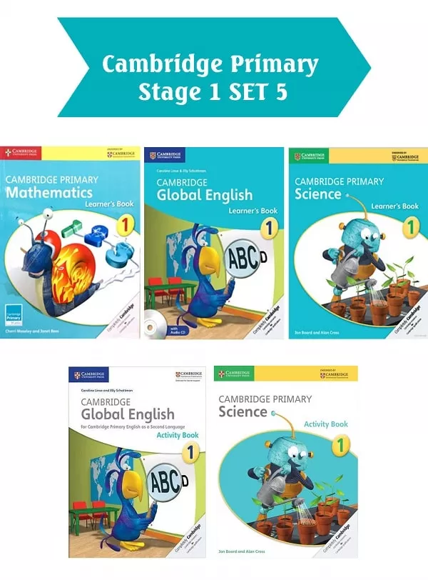 Bộ sách Cambridge Primary Stage 1 set 5