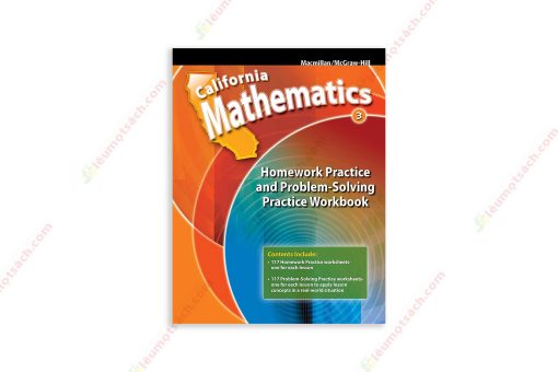 1599121675 California Mathematics Homework And Problem-Solving Practice Workbook Grade 3