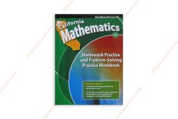 1599121680 California Mathematics Homework And Problem-Solving Practice Workbook Grade 4