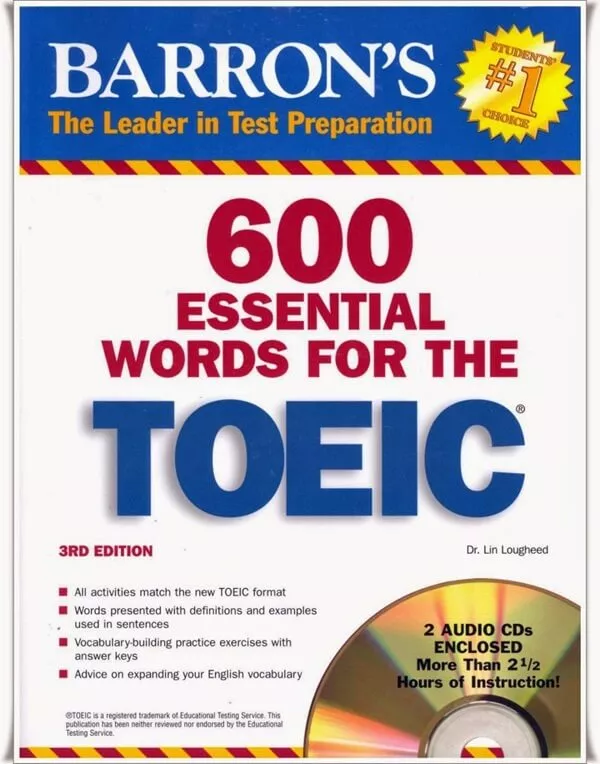Sách 600 Essential Words for The TOEIC Test
