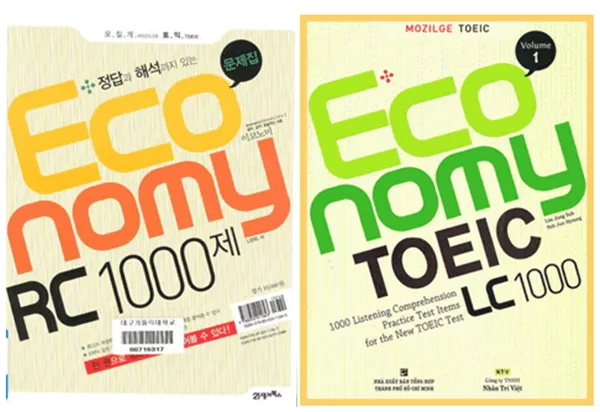 Bộ sách Economy Toeic 1000 vol 1- 5