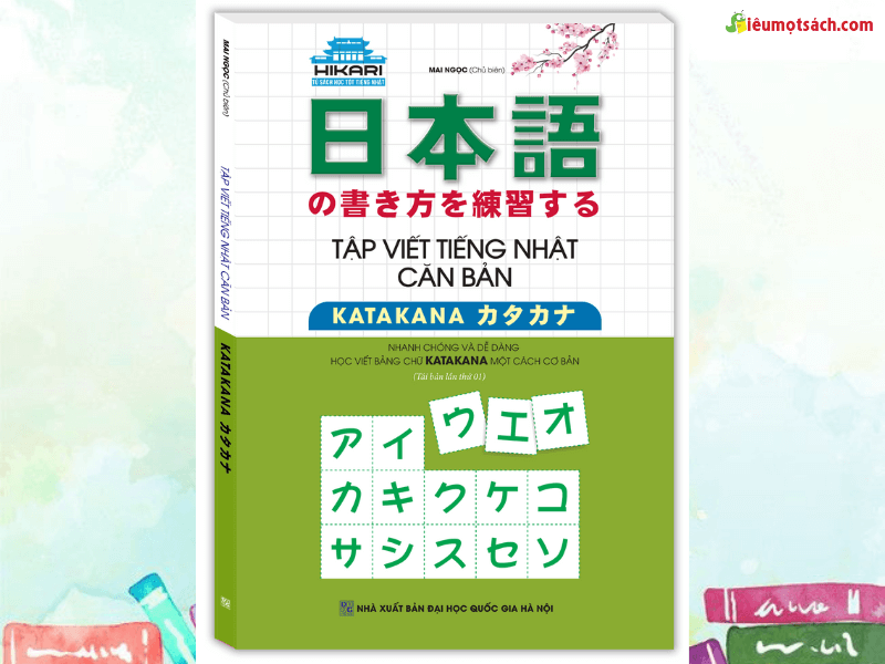 Tập viết tiếng Nhật căn bản Katakana