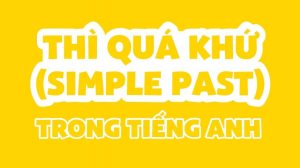 Thì quá khứ đợn