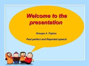 Bài thuyết trình tiếng Anh mẫu bằng powerpoint